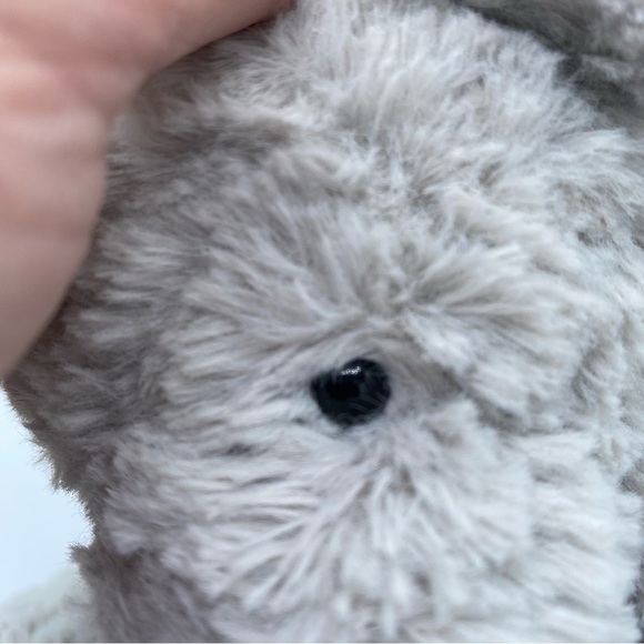 Jellycat Medium Fuddlewuddle Mouse Soft Grey Retired Rare Plush Stuffed Animal - Picture 9 of 14